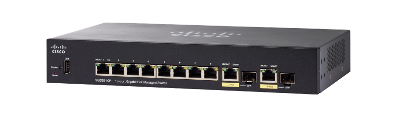 Cisco SG350-10 Small Business Switch
